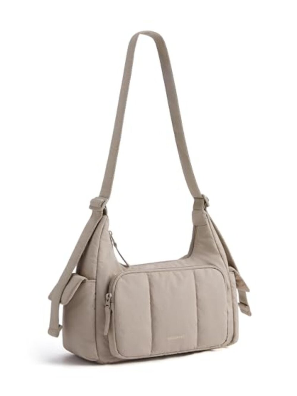 Womens Puffer Crossbody Hobo Bag Waterproof Lightweight Multi Pocket Purse